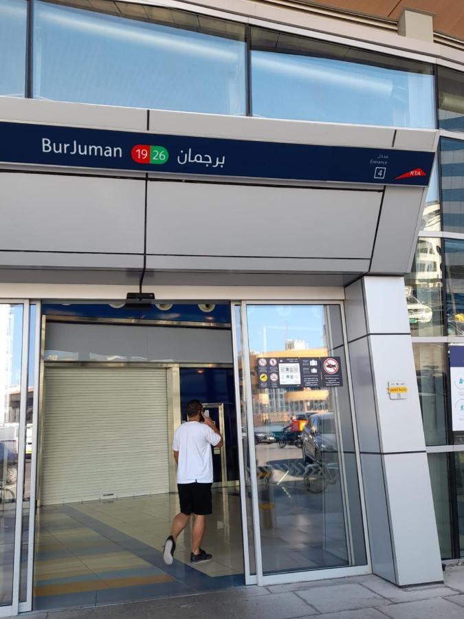 Brand New Boys Hostel 5 Min Walk From Burjuman Metro Station Exit-4 With All Brand New Furnishings & Free Facilities Dubai Eksteriør billede